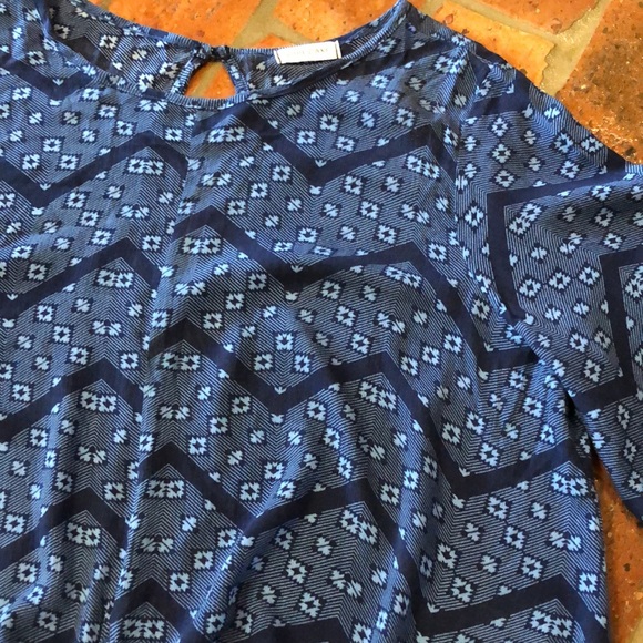 Soul Cake Boho bell sleeve tie waist top szL - Picture 5 of 10